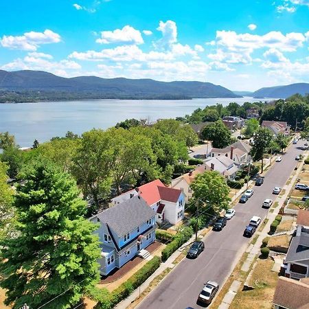 Midcentury Mod Suite, Hudson River/Mt Beacon Views Newburgh Bagian luar foto